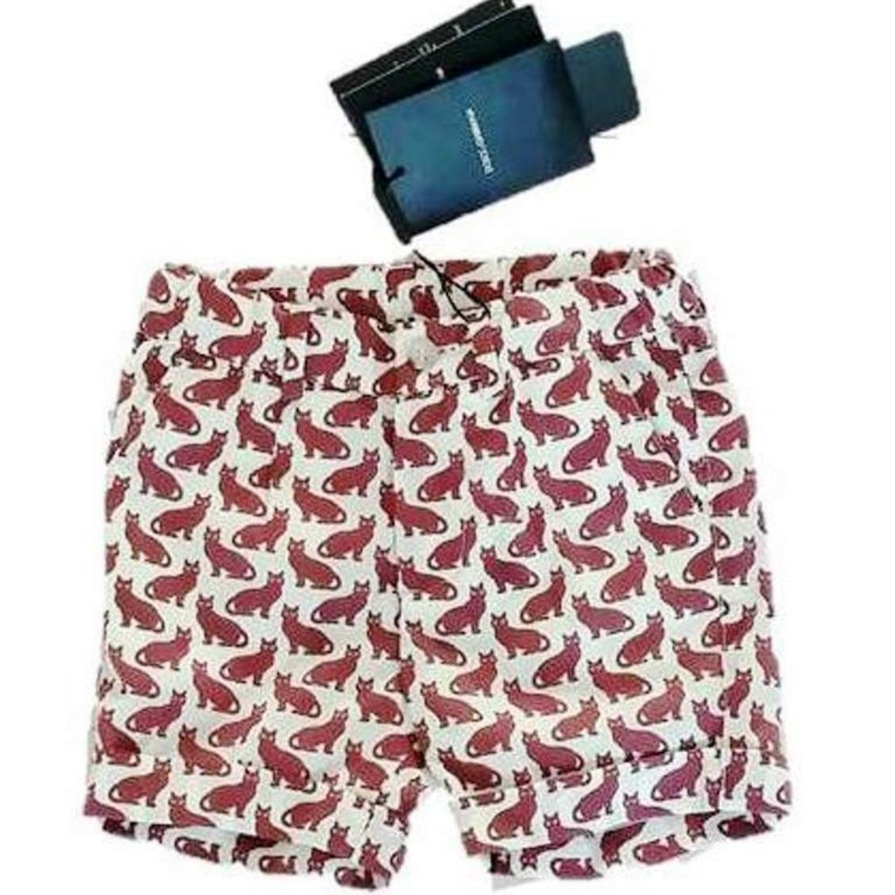 DOLCE & GABBANA Baby Girl CAT PRINT Shorts